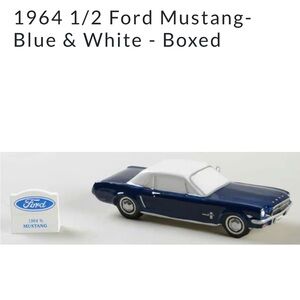 Dept 56 Snow Village - 1964 1/2 Ford Mustang